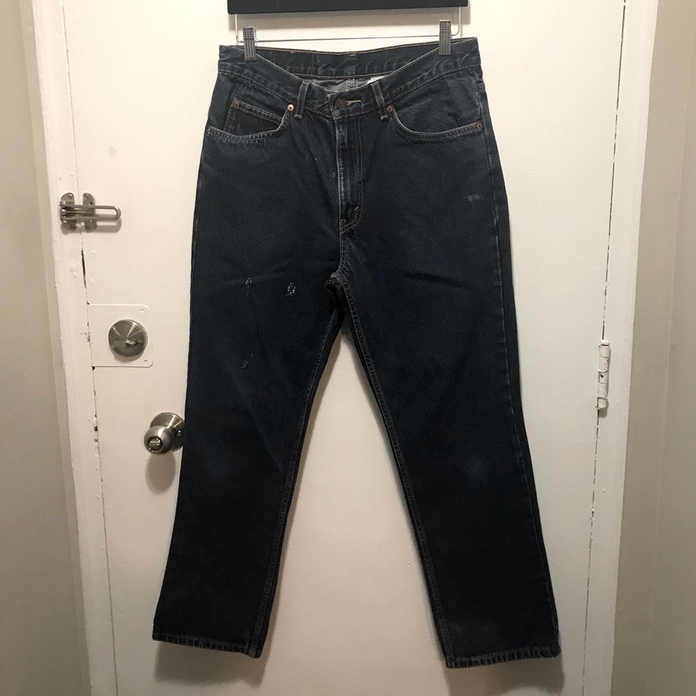 Levi’s orange tab dark washed jeans size 34x30